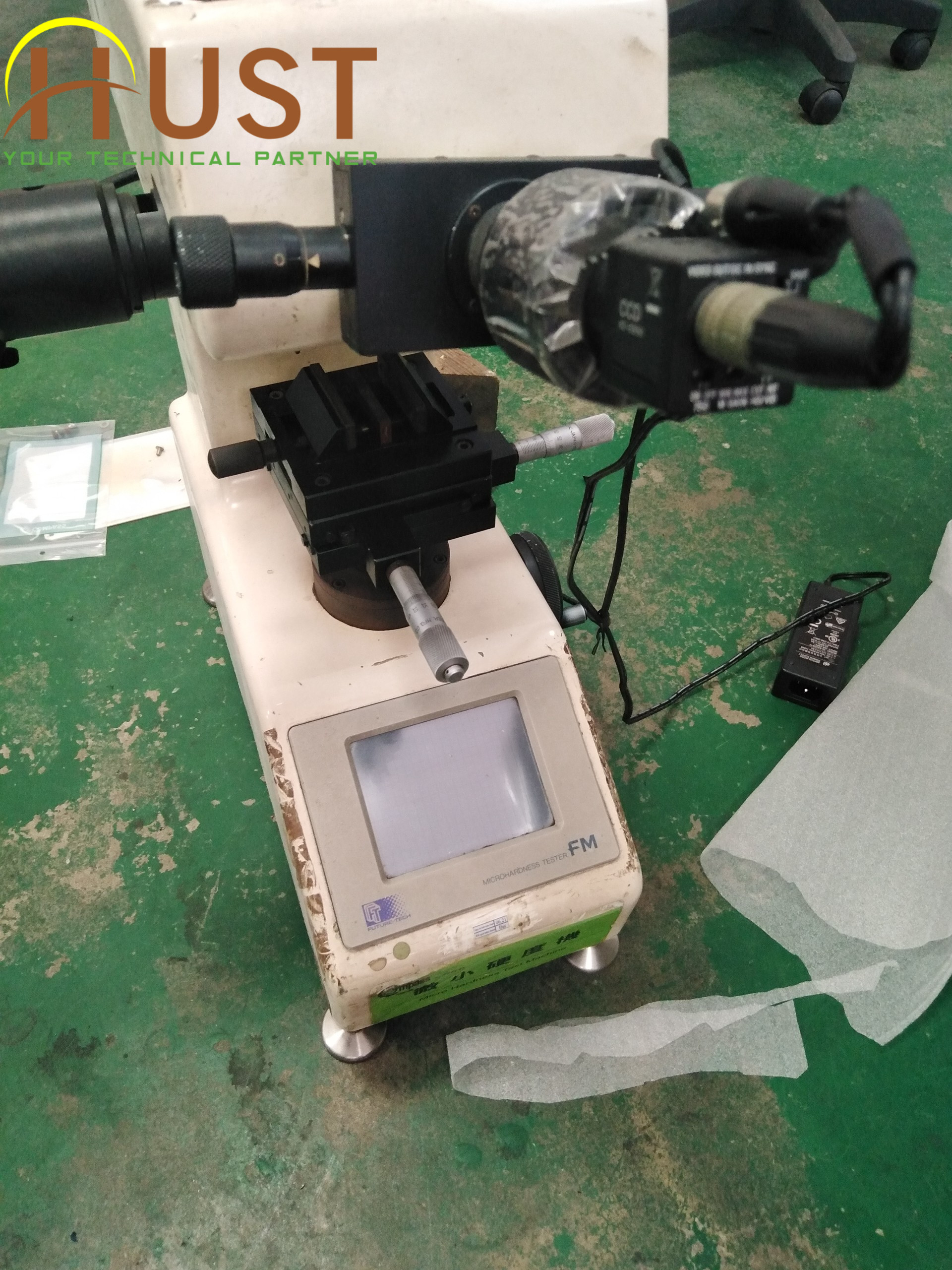 Repair, maintenance of Micro Vicker hardness tester